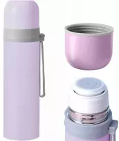 Termosinis turistinis vakuuminis puodelis iš plieno kavos gėrimams, 500 ml