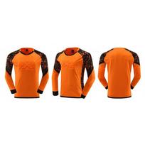 Kids Goalkeeper Uniform Boys Goalkeeper Jersey Doorkeepers Long Sleeve Sponge Protective Football Uniform For Children's XXS