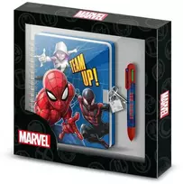 Karactermania Marvel Spiderman Diary + pen