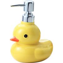 Cartoon Duck Lotion Storage Container Yellow Hand Sanitizer Bottle Shampoo Bottle  Bathroom 450ml