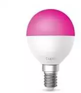 TP-Link Tapo L430P išmanioji WiFi reguliuojamo ryškumo LED lemputė (spalvinga, 2500K-6500K, 470lm, 2.4GHz, E14)