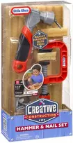 Little Tikes Rinkinys kūrybingas konstruktorius plaktukas ir vinys