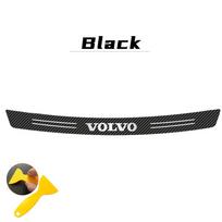Anglies pluošto Anti Scratch Automobilio bagažinės galinio buferio apsauginė lipdukas Volvo XC90 C30 T6 S60 C70 XC40 V40 XC70 V70 V60 V50 90cm x 7cm
