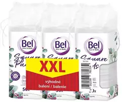 Set of square make-up remover pads Bel Face & Body Cosmetic 3 x 50 pcs