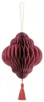 Party Deco PartyDeco *****Popierinis baubas Lantern bordo 13,2x15 75433