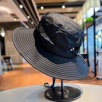 New Anti-Sun Bucket Hat Adjustable Anti-UV Sunscreen Hat Breathable Quick Drying Visor Cap Women juoda
