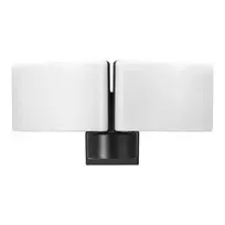 Orno TOS DUO LED 2x20W dvigubas sodo prožektorius, 2x1600lm, IP65, 4000K, PC, juodas