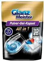 Mondex GLANZ Meister trijų kamerų indaplovės kapsulės, 35 vnt.