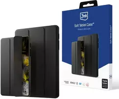 3Mk Soft Planšetė Case for Samsung Galaxy Tab S10 Lite - Juodas