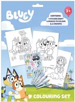 Kids Euroswan Vaikams „Euroswan“ – „Rinkinys“ kūrybinė spalvinimo knygelė ir pieštukai | „Bluey“