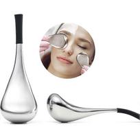 Cryo Sticks, Stainless Steel Facial Massage,Ice Globes Cooling Roller Tool Cold for Neck Eyes Anti Puff Anti Aging Treatment Wands (Black)