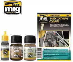 AMMO by MIG Jimenez AMMO MIG sendinimo rinkinys ankstyvoms Luftwaffe kabinoms RLM 02, 7430
