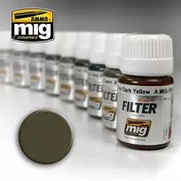 AMMO by MIG Jimenez AMMO MIG tamsiai pilkas filtras baltiems paviršiams, 35 ml (A.MIG-1502)