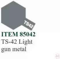 Purškiami dažai Tamiya TS-42 Light Gun Metal, 100 ml