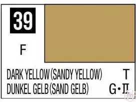 Mr Hobby Mr.Hobby Mr.Color C-039 nitro dažai modeliams tamsiai geltona 10 ml
