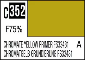 Mr Hobby Mr.Hobby Mr.Color C-352 Chromate Geltona gruntas FS33481, 10 ml nitro dažai