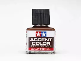 Tamiya emaliniai panelių linijų akcento dažai tamsiai raudonai rudi 40 ml 87210