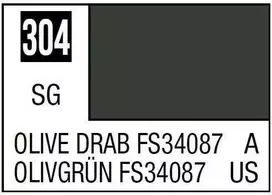 Mr Hobby Mr.Hobby Mr.Color C-304 Olive Drab FS34087 nitro dažai, 10 ml