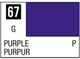 Mr Hobby Mr.Hobby Mr.Color C-067 Violetinė nitro dažai, 10 ml
