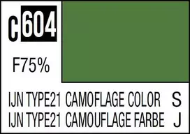 Mr Hobby Mr.Hobby Mr.Color C-604 IJN Type 21 kamufliažo nitro dažai, 10 ml