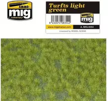 AMMO by MIG Jimenez AMMO MIG žolės kilimėlis šviesiai žalias dioramoms 230×130 mm (8354)