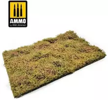 AMMO by MIG Jimenez AMMO MIG žolės kilimėlis dioramoms „Vėlyva vasara“ su krūmais 230×130 mm, 8364