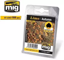 AMMO by MIG Jimenez AMMO MIG Liepos sausi lapai – ruduo, lazeriu pjaustyti, dioramoms 1:35/1:48