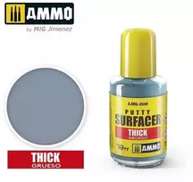 AMMO by MIG Jimenez AMMO MIG stambiagrūdis glaistas 30 ml – Putty Surfacer Thick 2049