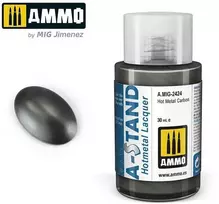 AMMO by MIG Jimenez AMMO MIG A-Stand Hot Metal Carbon dažai 30 ml – deginto metalo efektui