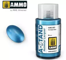 AMMO by MIG Jimenez AMMO MIG A-Stand Hot Metal Mėlyna metaliniai dažai 30 ml (2421)