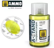 AMMO by MIG Jimenez AMMO MIG A-Stand skaidrūs dažai, skaidri geltona 30 ml (2402)