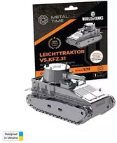 Metal Time Models Metal Time metalinis konstruktorius Vs.Kfz.31 Leichttraktor 1:72 (WoT) MT063