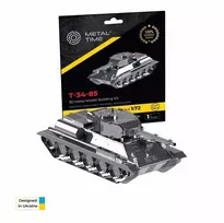 Metal Time Models Metal Time tankas T-34/85 metalinis konstruktorius 1:72 (MT071)