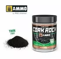 AMMO by MIG Jimenez AMMO MIG kamštinės granulės Cork Rock, plonos, dioramoms, 100 ml (8432)
