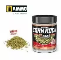 AMMO by MIG Jimenez AMMO MIG Cork Rock Desert Stone, stambios kamštinės granulės dioramoms, 100 ml