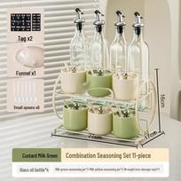 Modern 11-Piece Kitchen Seasoning Jar Set