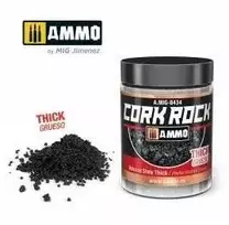 AMMO by MIG Jimenez AMMO MIG kamštinės granulės dioramoms „Cork Rock“ stambios, 100 ml (8434)