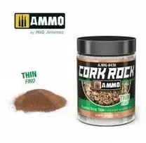 AMMO by MIG Jimenez AMMO MIG kamštinės granulės dioramoms, Crushed Brick Thin, 100 ml (8436)