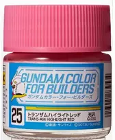 Mr Hobby Mr.Hobby Gundam Color For Builders dažai TRANS-AM HIGHLIGHT Raudonas 10 ml UG-25
