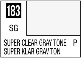 Mr Hobby Mr.Hobby Mr.Color C-183 Super Clear Gray Tone nitro dažai, 10 ml