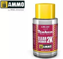 AMMO by MIG Jimenez AMMO MIG Cobra Motor 2K blizgus skaidrus lakas, 30 ml (2261)