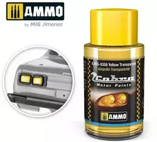 AMMO by MIG Jimenez AMMO MIG Cobra Motor automobilių dažai, geltona permatoma, 30 ml (0358)
