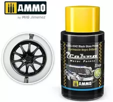 AMMO by MIG Jimenez AMMO MIG Cobra Motor juodas blizgus gruntas, 30 ml (0342)