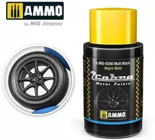 AMMO by MIG Jimenez AMMO MIG Cobra Motor dažai – matinė juoda 30 ml (0340)