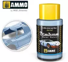 AMMO by MIG Jimenez AMMO MIG Cobra Motor automobilių dažai Gulf Mėlyna, 30 ml (0334)