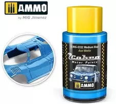 AMMO by MIG Jimenez AMMO MIG Cobra Motor dažai Medium Mėlyna 30 ml – matinis auto dažymui 0332