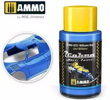 AMMO by MIG Jimenez AMMO MIG Cobra Motor dažai Williams Mėlyna, 30 ml, 0331