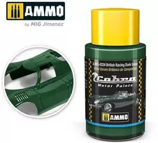 AMMO by MIG Jimenez AMMO MIG Cobra Motor dažai British Racing Dark Žalias 30 ml (0324)