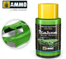 AMMO by MIG Jimenez AMMO MIG Cobra Motor automobilių dažai Spinel Žalias 0322, 30 ml