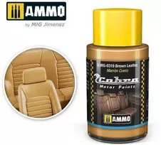 AMMO by MIG Jimenez AMMO MIG Cobra Motor dažai Brown Leather 0319, 30 ml